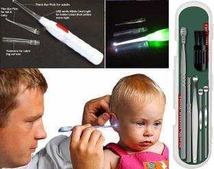 FlyTouch Earwax Cleaner Large And Small Ear Spoon, With Suitable For A Variety Of Needs