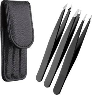 EVETIS Tweezers for Eyebrows - Great Precision Plucker for Facial Hair, Splinter and In