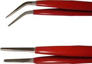 Vista Tweezer Set of 2 Pcs, Insulated Grip