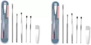 FROXY CARTS 6 Pcs Reusable Ear Cleaning Tools Set For Ear Wax Remover