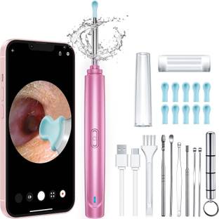 Ned Clean Ear Wax Removal Tool Camera Built-in 1296P, Easy and Safe Ear Cleaning