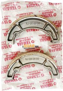 road religion Yamaha RX100 / RXG 135 Brake Shoe for Front/Rear WheeL Yamaha RX100 /RX135 / RXG135 Rear Brake Shoe