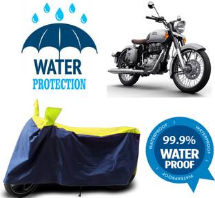 RTS COLLECTIONS Waterproof Two Wheeler Cover for Royal Enfield