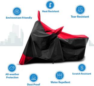 WMIZEXA Waterproof Two Wheeler Cover for Universal For Bike
