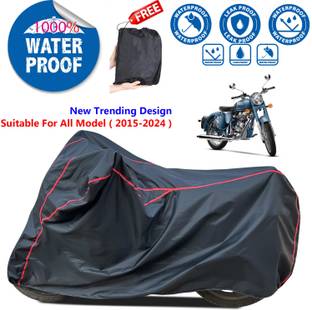 AutoGalaxy Waterproof Two Wheeler Cover for Royal Enfield
