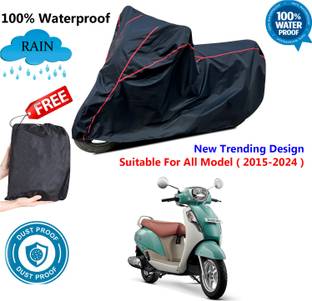 OliverX Waterproof Two Wheeler Cover for Suzuki