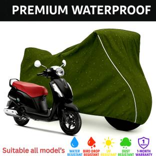 pocket bazar Waterproof Two Wheeler Cover for Suzuki