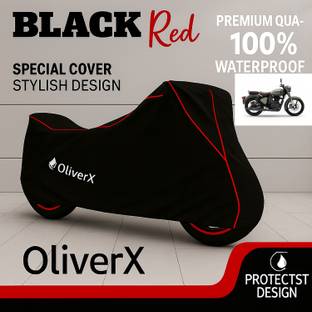 OliverX Waterproof Two Wheeler Cover for Royal Enfield