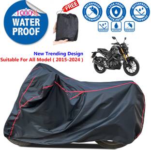 AutoGalaxy Waterproof Two Wheeler Cover for Yamaha