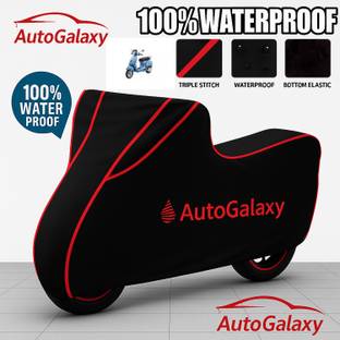 AutoGalaxy Waterproof Two Wheeler Cover for Vespa
