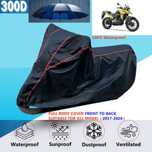 AutoGalaxy Waterproof Two Wheeler Cover for Suzuki