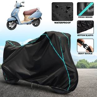 AutoGalaxy Waterproof Two Wheeler Cover for TVS
