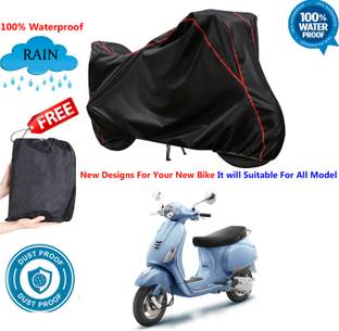 AutoGalaxy Waterproof Two Wheeler Cover for Vespa