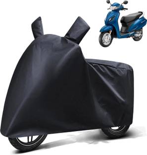 FABTEC Two Wheeler Cover for Honda Two Wheler Cover For Honda Activa 6G NAVY BLUE