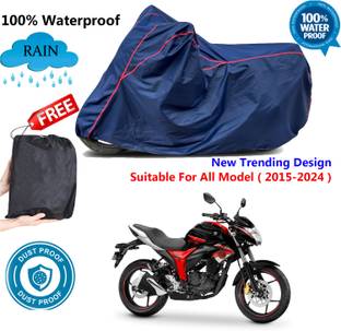 AutoGalaxy Waterproof Two Wheeler Cover for Suzuki