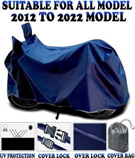 FABTEC Two Wheeler Cover for TVS Two Wheler Cover For TVS Scooty Streak NAVY BLUE