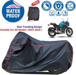 AutoGalaxy Waterproof Two Wheeler Cover for Yamaha