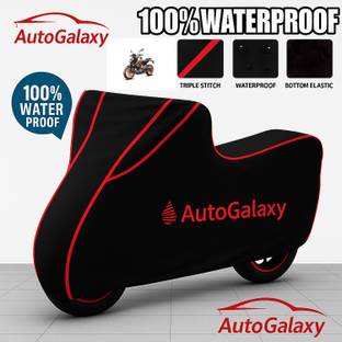 AutoGalaxy Waterproof Two Wheeler Cover for KTM