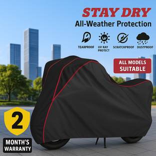 AutoGalaxy Waterproof Two Wheeler Cover for Yamaha
