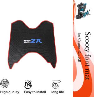Allowing High Quality Rubber Scooter foot Mat for YAMAHA RAY ZR Yamaha Ray-ZR Two Wheeler Mat