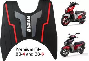 TRADE HUNTER RED NTORQ FOOTMATE TVS Ntorq 125 Two Wheeler Mat