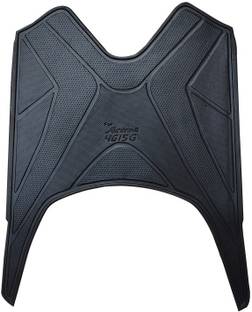 Autoxygen Scooter Foot Mat Black Floor Mat for Activa/Activa 3G/Activa 4G/Activa 5G Honda Activa Two Wheeler Mat