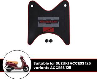 Grandbiker Floormat/Footmat Compatible for Access 125 CC, Durable | Waterproof | Anti-Slip Suzuki Access 125 Two Wheeler Mat