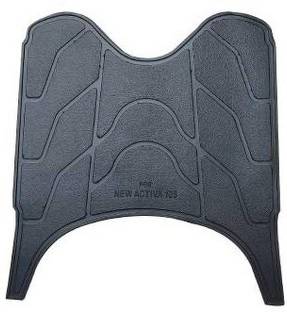 Digital Craft Activa 125 BS-6 High Quality Black Color Washable Foot Mat Honda Activa 125 Two Wheeler Mat