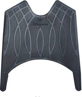 Autoxygen Pleasure Black Scooter Foot Mat For Hero Pleasure Two Wheeler Mat