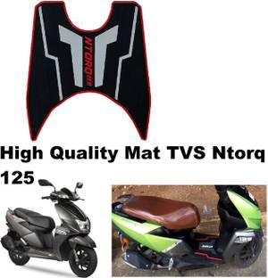 SRPHERE NEW HEAVY RUBBER NTORQ 125 MAT TVS Ntorq 125 Two Wheeler Mat