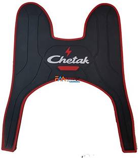 FAVOURITE AUTO ACCESSORIES 3D Floor Mat Suitable for Bajaj Chetak Bajaj Two Wheeler Mat