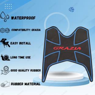 SRPHERE Scooter Scooty Mat Two Wheeler Floor Foot Mat for GRAZIA Honda Grazia Two Wheeler Mat