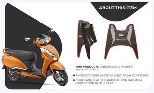 the greatone Washable Foot Mat For TVS JUPITER 125 TVS Jupiter Two Wheeler Mat