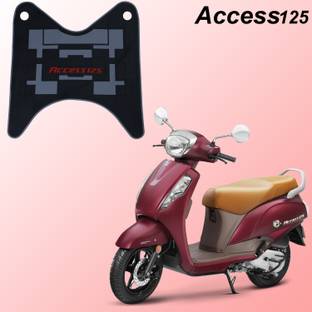 DRAXAN Premium Quality Scooter Foot Mat Floor Mat Suzuki Access 125 Two Wheeler Mat Suzuki Siena DLX Two Wheeler Mat