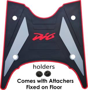 DIO BS6 Multi-Color Bike Mat Scooty Mat two wheeler footmat Honda Dio Two Wheeler Mat