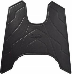 FIRENEX Mat Premium Quality Foot Mat Black TVS Jupiter Two Wheeler Mat