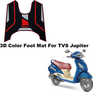 SRPHERE 3D RUBBER JUPI TER 125 MAT HEAVY QUALITY TVS Jupiter Two Wheeler Mat