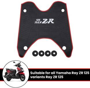ARNLC Washable Floor Mat/Foot Mat for Yamaha RayZR 125 Fi Two Wheeler Mat