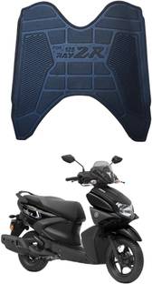 Autoxygen RAY ZR BS-6 Black Scooter Foot Mat For Yamaha Ray-ZR Two Wheeler Mat