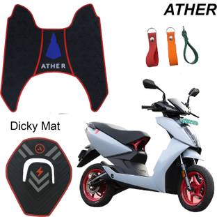 DRAXAN Foot Mat and Dicky Mat Compatible for Ather 450 Two Wheeler Mat Ather 450 Two Wheeler Mat
