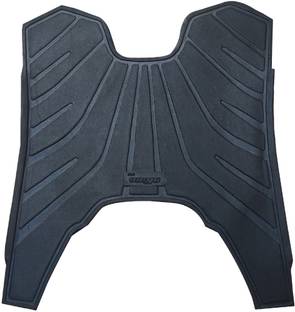 Autoxygen Wego Black Scooter Foot Mat For TVS Wego Two Wheeler Mat