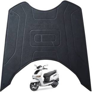 Digital Craft IQube High Quality Black Color Washable Foot Mat TVS iQube Two Wheeler Mat