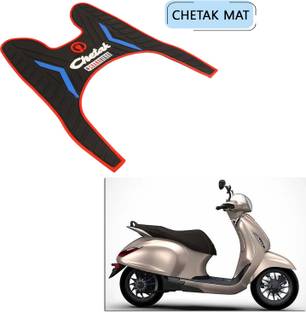 Grandbiker Anti Skid Floormat | Footmat for Chetak Electric Scooter Bajaj Chetak Two Wheeler Mat