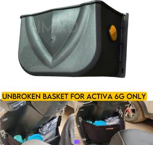 Aklin Boky ACTIVA 6G Luggage Box Black PVC Motorbike Saddlebag