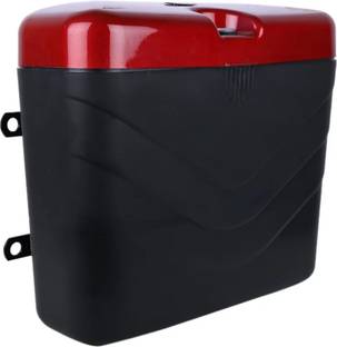 Anjana CANDY MATT FINISH PREMIUM UNIVERSAL LUGGAGE BOX FOR CLASSY BOLD TOP LOCK (RED) Luggage Box Red Plastic Motorbike Saddlebag