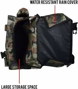 MODAROCK Double-side Multicolor Polyester, Leatherette Motorbike Saddlebag