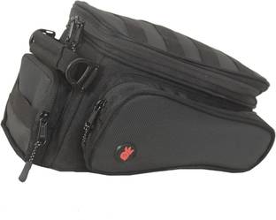 RiderZone Luggage Box Black Ethylene Vinyl Acetate, Fabric, Fiber, Nylon, Polyester Motorbike Saddlebag