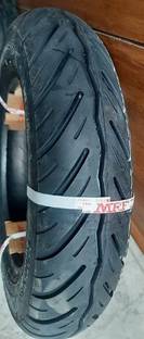 MRF 90/100/10 Nylogrip Zapper N4 53J Tubeless Scooter Tyre Front & Rear Two Wheeler Tyre