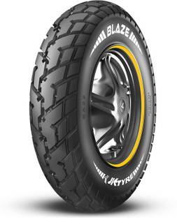 JK TYRE 1S15290A12540JA210BLAZE BA21 90/100-10 Front & Rear Two Wheeler Tyre