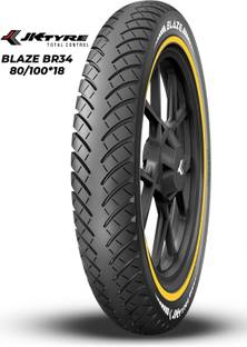 JK TYRE BLAZE BR34 80/100*18 Rear Two Wheeler Tyre